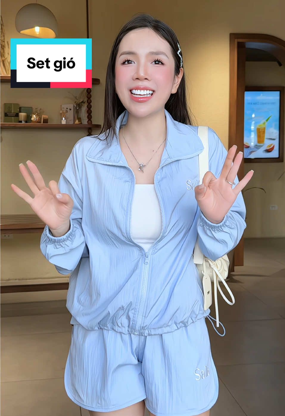 Set gió xanh xinh ghê #trangchoichang25 #thoitrang #thoitrangnu #setgio #setgionu 