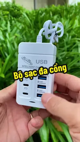 Bác nào hay phải sạc cùng lúc nhiều thiết bị thì tham khảo em này nhé #sacdacong #sacnhanh #sacnhanhnhieucong #sacnhanh6cong #sacnhanh35w 