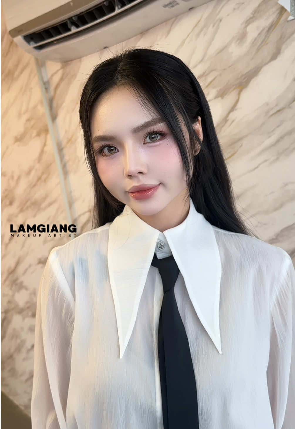 Tone hồng tím Hàn quắc xinh iu ạaa Kỷ yếu hay tiệc cuối anmw vẫn trẻ mà sang lunnn #makeupkyyeu #makeupcodau #makeuptiec #xuhuong #viral 
