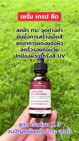 #เซรั่มเกรปซีด#ลดฝ้ากระจุดด่างดํา #ลดริ้วรอย #ลดรอยสิว #plantnery 
