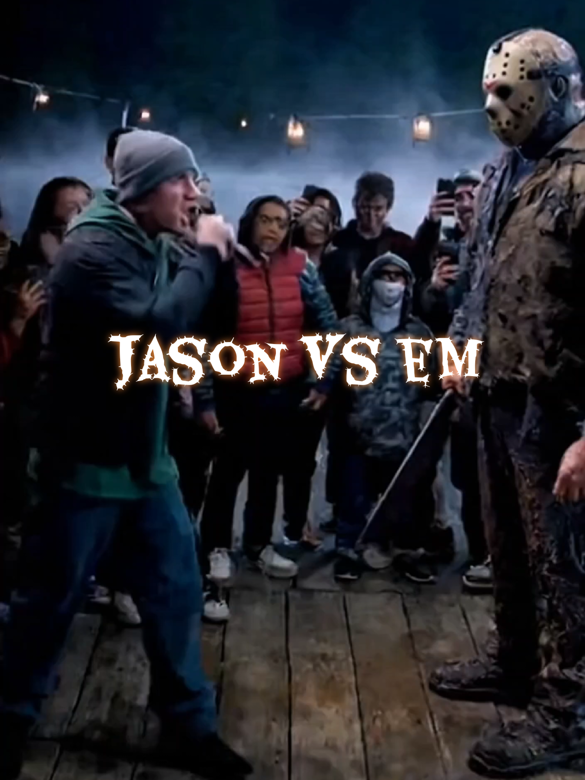 Jason in 8 mile preview #freestyle #sora #sora2 #eminem #halloween 