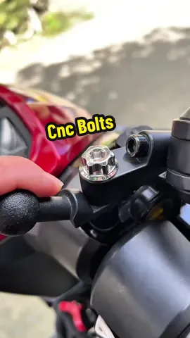 Cnc bolts na maporma na hindi pa kakalawangin #motorcycleaccessories #click #bolts 