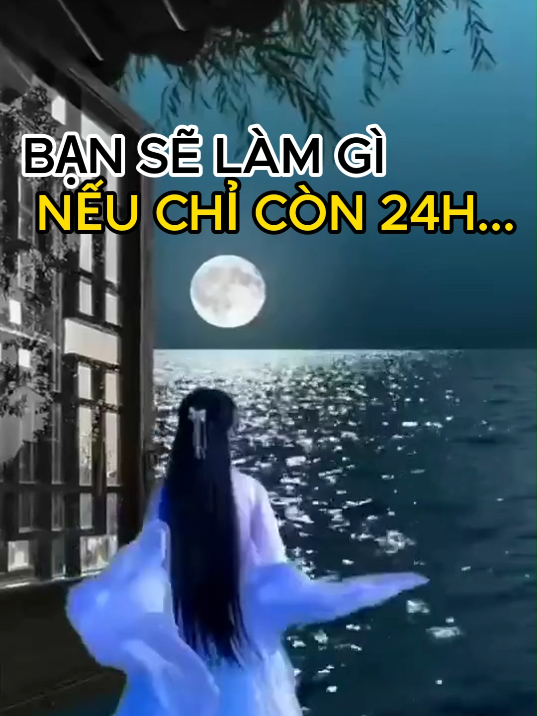 Nếu ngày mai, bạn chỉ còn hai mươi bốn giờ để sống thật với chính mình, bạn sẽ làm gì? #songchamtamtinh #lamgi