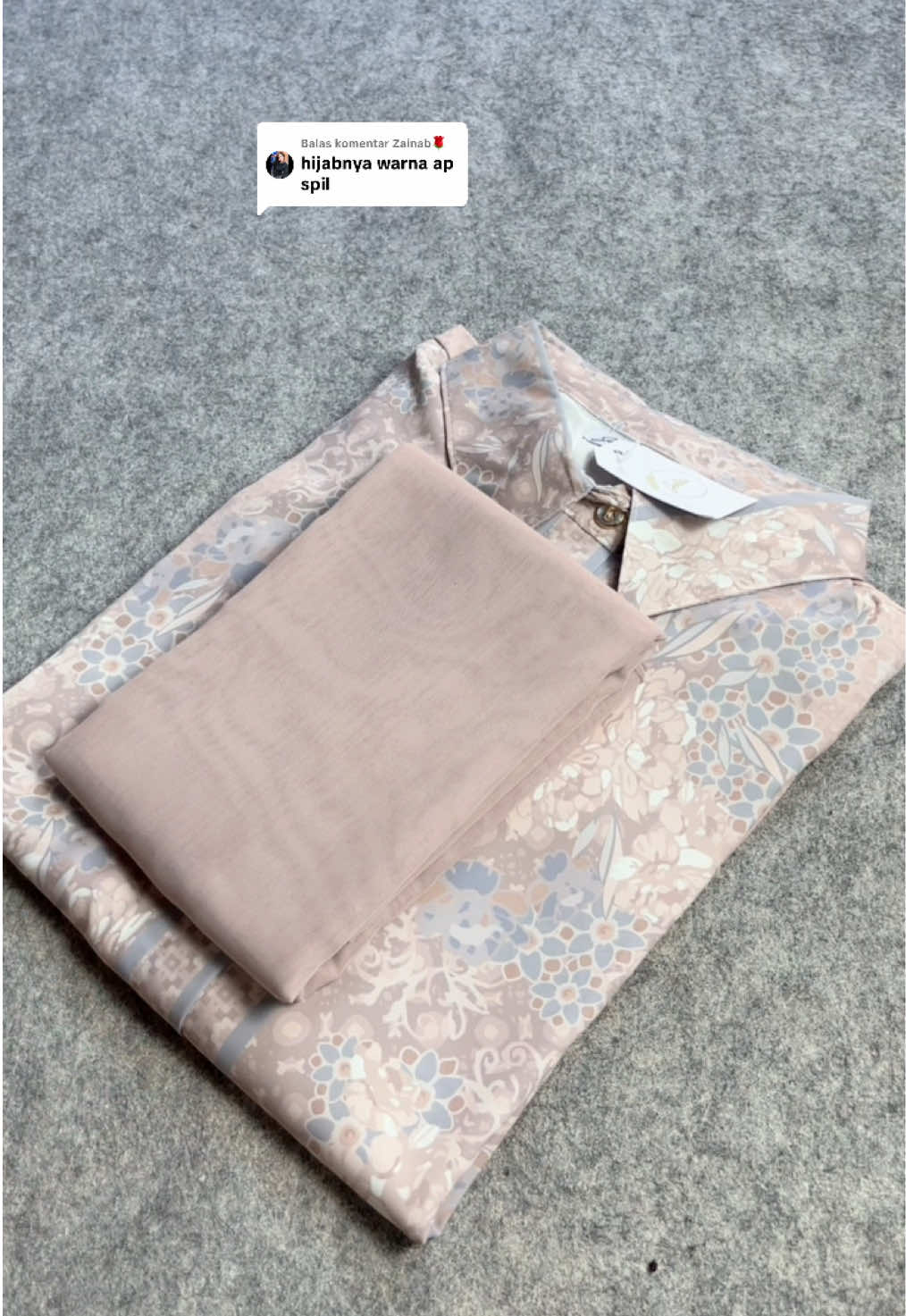 Membalas @Zainab🌹 warna peach kaa,warnanya soft bangett elegan🫶🏻🤍#gamiskekinian #gamismurah #gamiscantik #gamislebaran 