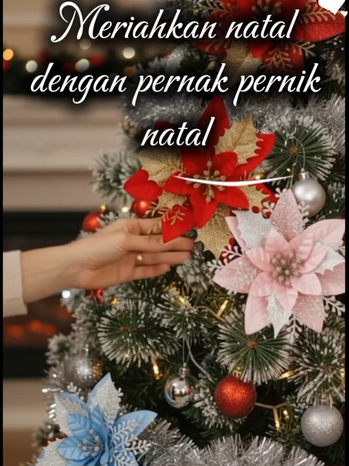 cek di sini👇👇 #hiasannatal #chriatmash #natal #aksesorisnatal #bungagold 