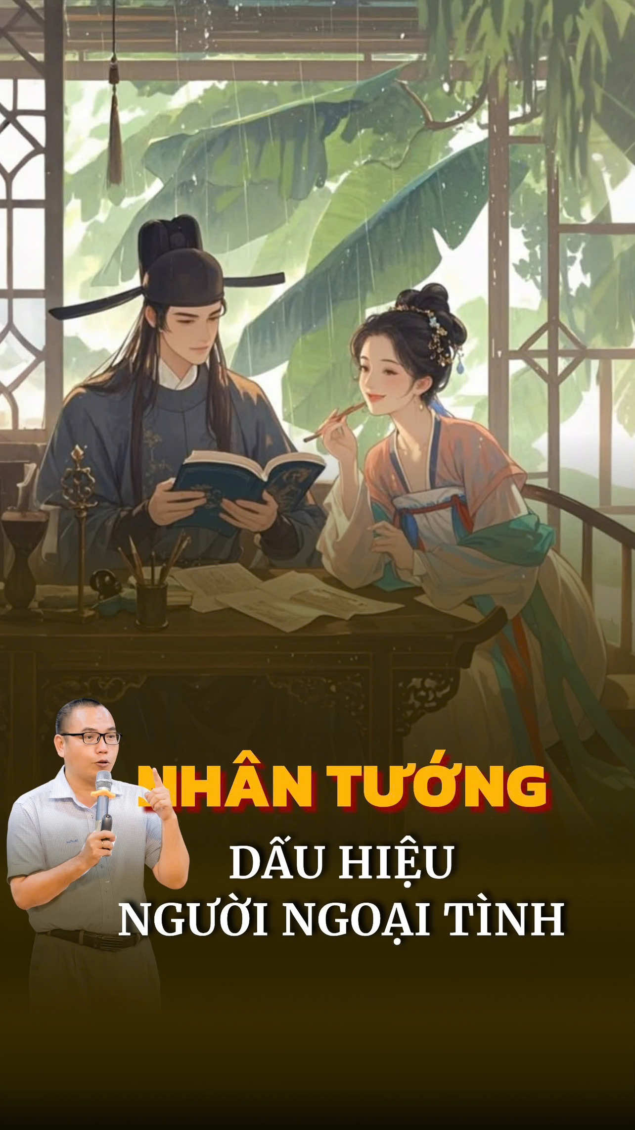 Nhân tướng dấu hiệu người ngoại tình  #tranvietquan #chanhkien #nhantuonghoc #tinhyeu 