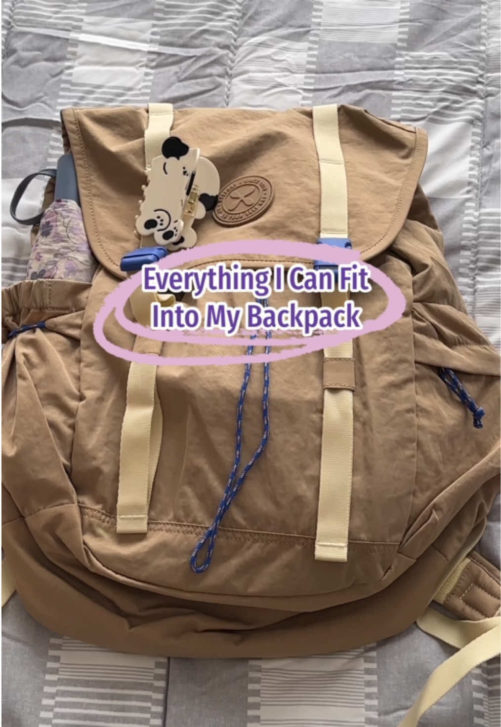 Almost everything can fit inside my everyday backpack 🎒✨ Klik keranjang kuningnya, kalau di kamu muncul harga berapa nih?  #whatsinmybag #backpack #bagrecommendation #ExsportBags #BringYourSelfOut 