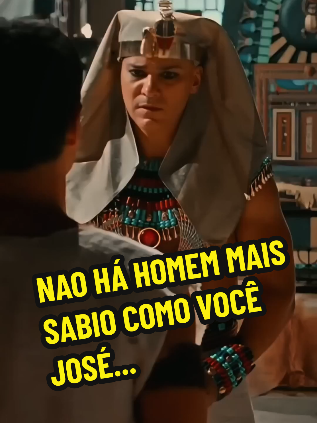 FARAÓ RECONHECE A SABEDORIA DE JOSÉ PERANTE TODOS ❤️‍🩹🔥 #graalclips #josedoegito #fé #viral #biblia 
