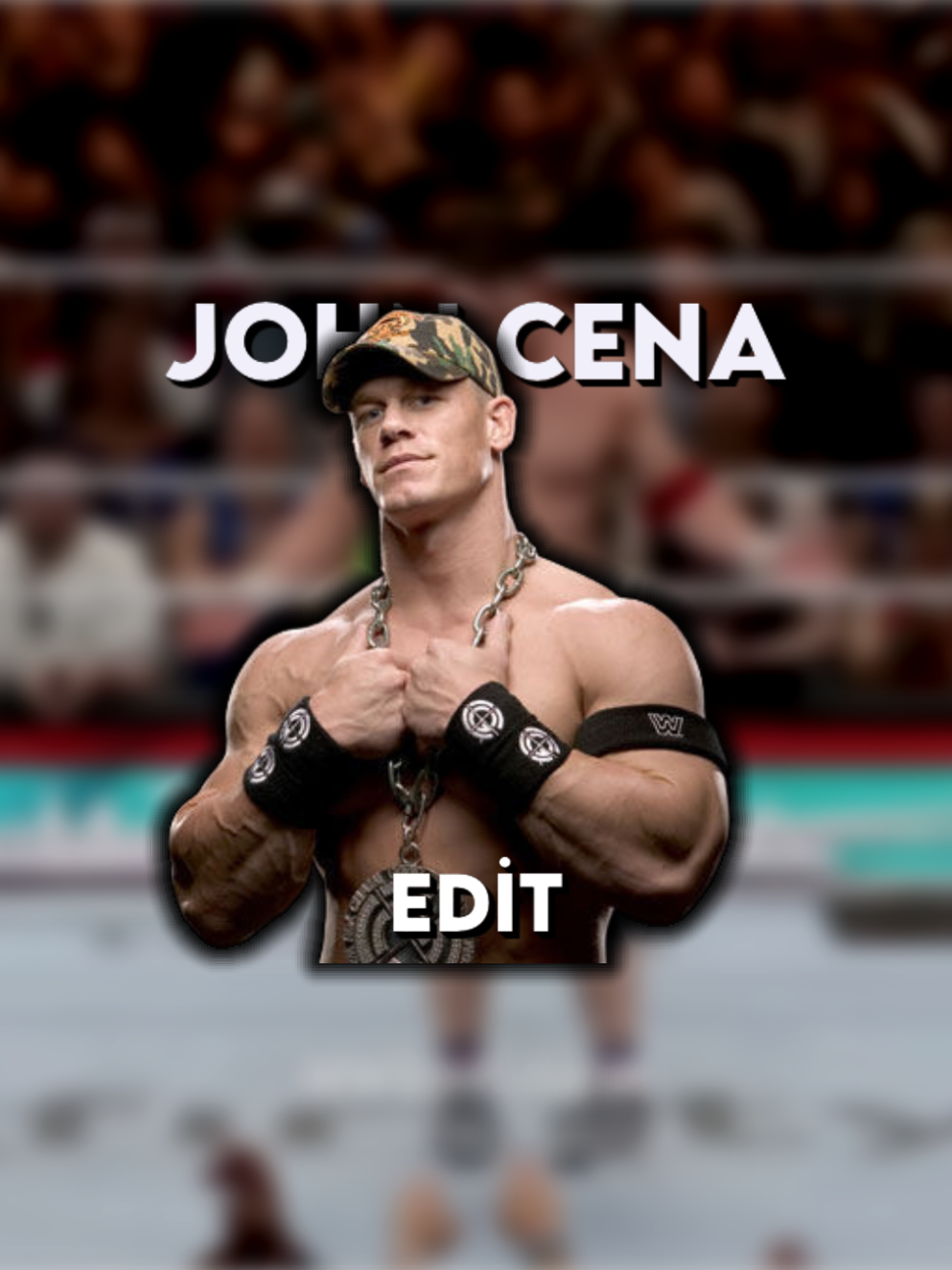 Bir devrin kahramanı... #WWE #fyp #keşfet #wweturkeyyy #johncena 