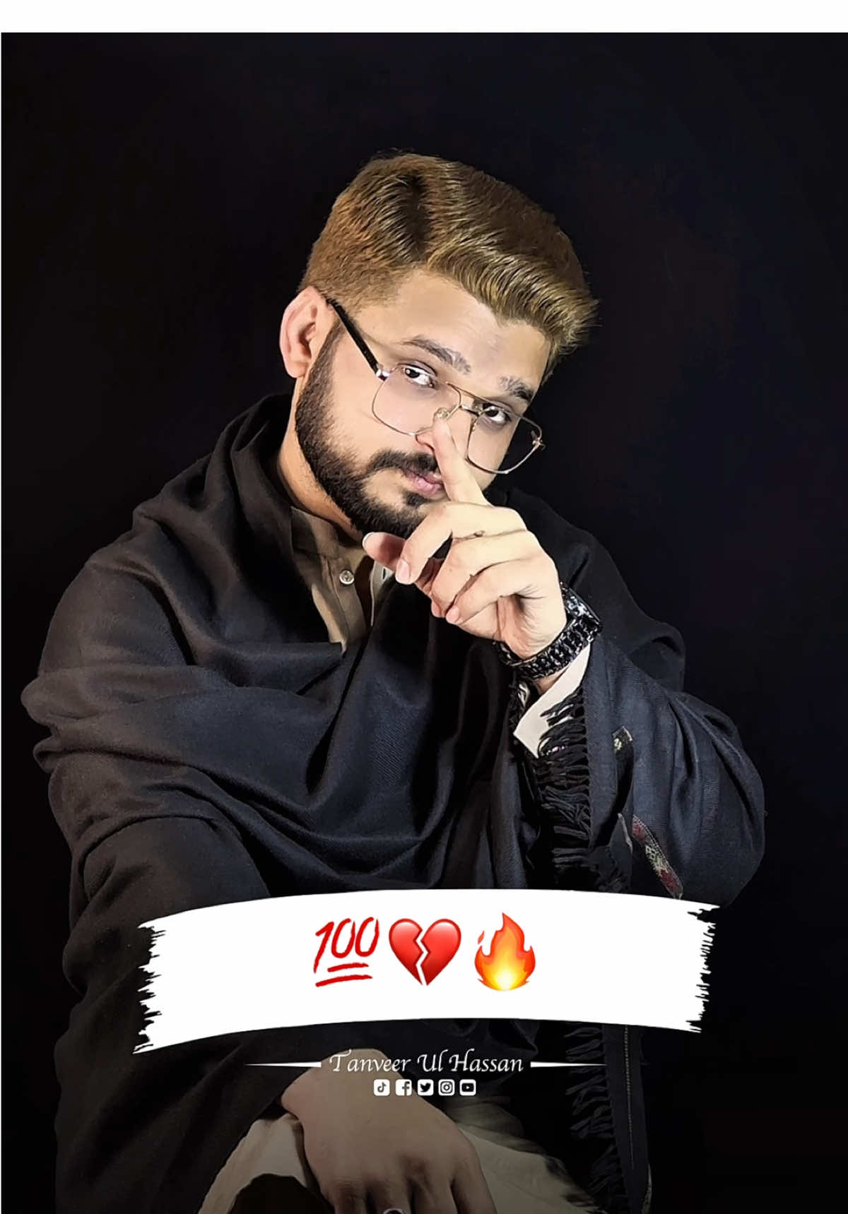 💯💔🔥#TanveerUlHassan #Tiktok #Poetry #ForYou #Advocate 