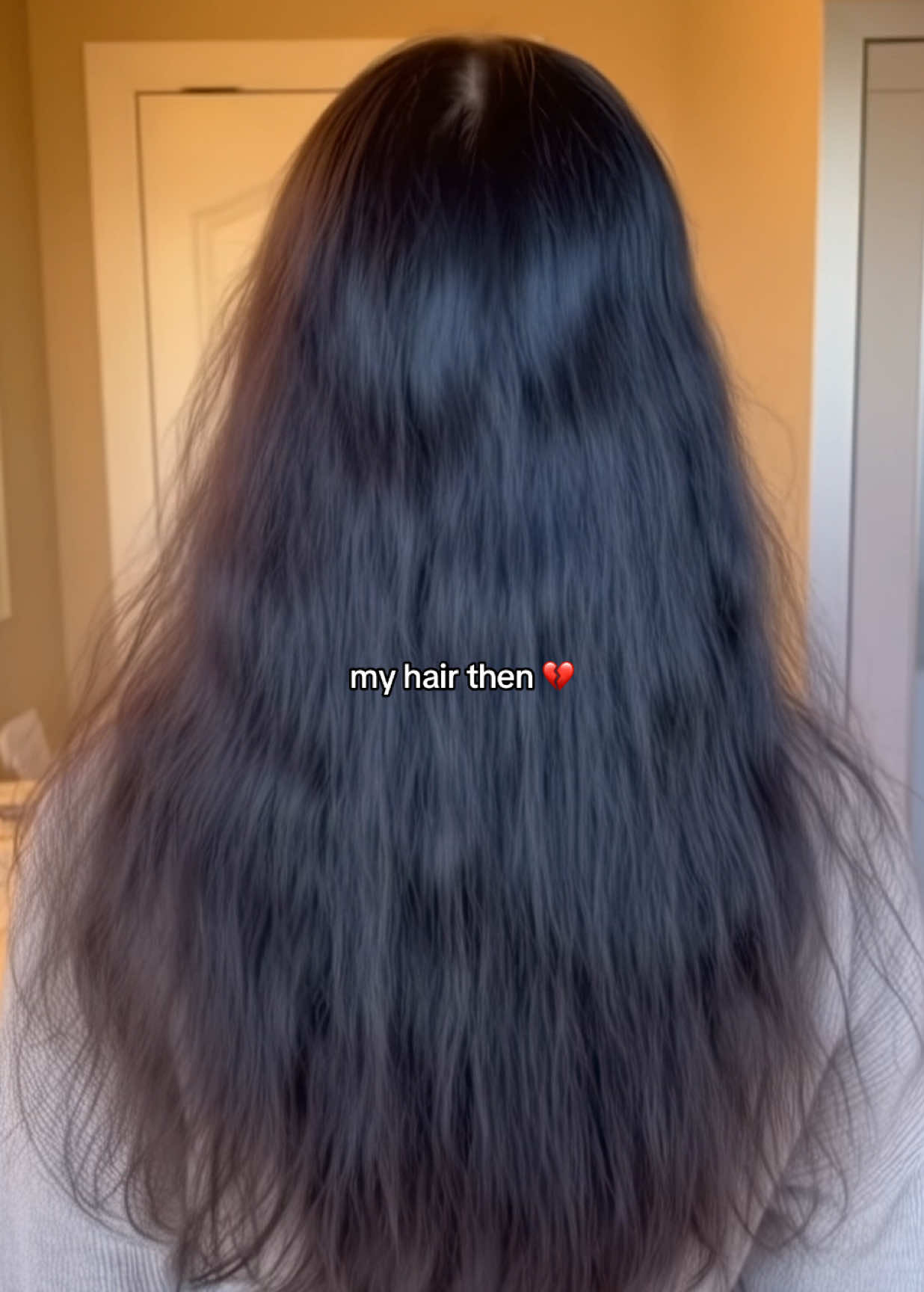 from frizzy to silky… and it’s not genetics 😭🧴  #hair #HairCareTips  #hairglowup #hairproblem #beautyhack 