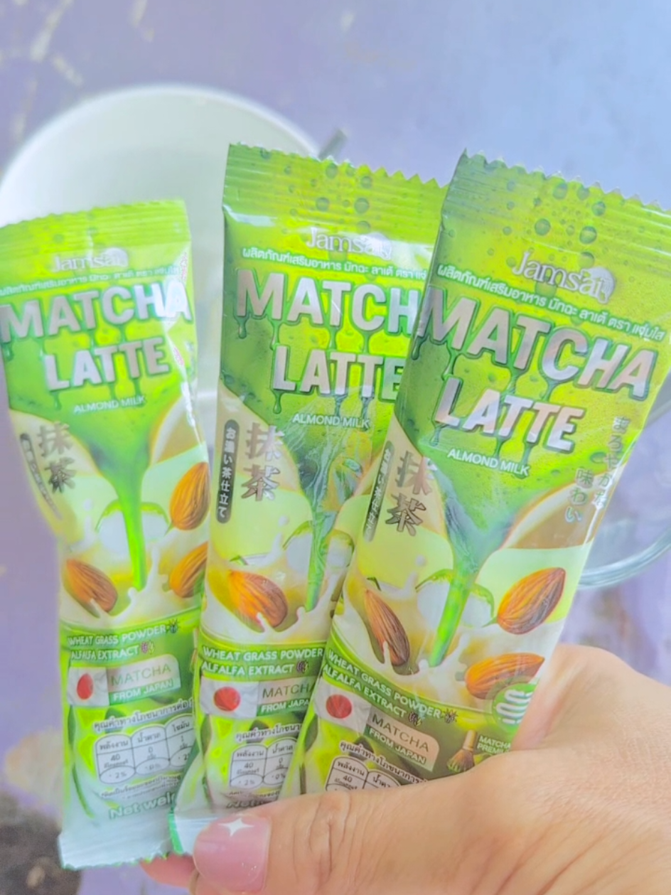 แจ่มใสมัทฉะลาเต้ หอมชาเขียว อร่อยนัวนมอัลม่อน#แจ่มใส #มัทฉะ #มัทฉะลาเต้ #พี่นุ้ย369 #แจ่มใสมัทฉะลาเต้ 