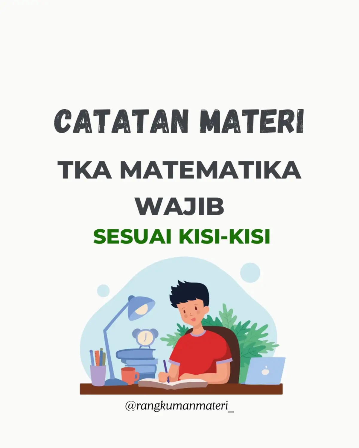 Materi Matematika Wajib SMA sesuai kisi-kisi cr by: definegrades #rangkumanmateri #tka 