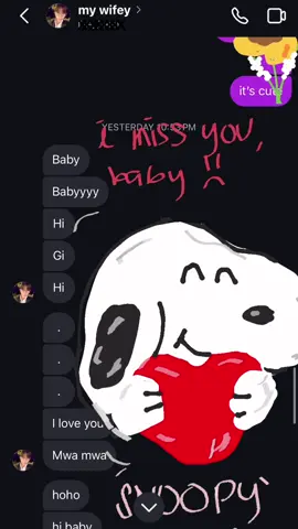 i’ve been so busy today — hrs passed without me even checking my phone or messaging her. then I opened Instagram and saw this… she drew my favorite, snoopy  it’s such a small thing, but it means so much. it’s like a quiet reminder that even when the day gets too hectic, someone out there still thinks of me in the softest ways. I didn’t ask for it, she just did it — and that’s what makes it even more special  grateful for her, for the little surprises, and for the kind of love that shows up even when I’m not around 🥹 #fyp #wlw 