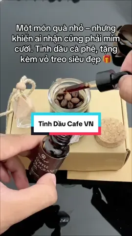 [Tặng vỏ tinh dầu treo] Bộ Tinh Dầu Cà Phê Việt Nam Handmade Dawn Light giúp khử mùi, làm sạch không khí, khử mùi oto, thơm phòng làm quà tặng nam nữ vào các dịp Lễ Tết, 20/10, giáng sinh, sinh nhật, tặng nam nữ, bạn bè ngày kỷ niệm #cafe #tinhdaucafe #tinhdau #quatang #xuhuong 