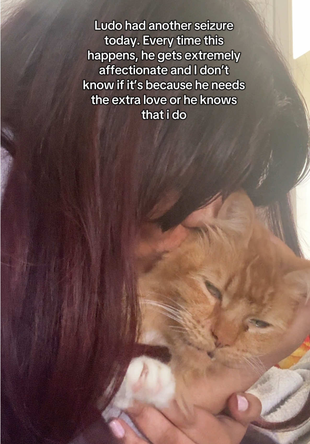 We had another scary morning today - his seizures terrify me in ways I could never put into words but my baby’s back to his cuddly self 