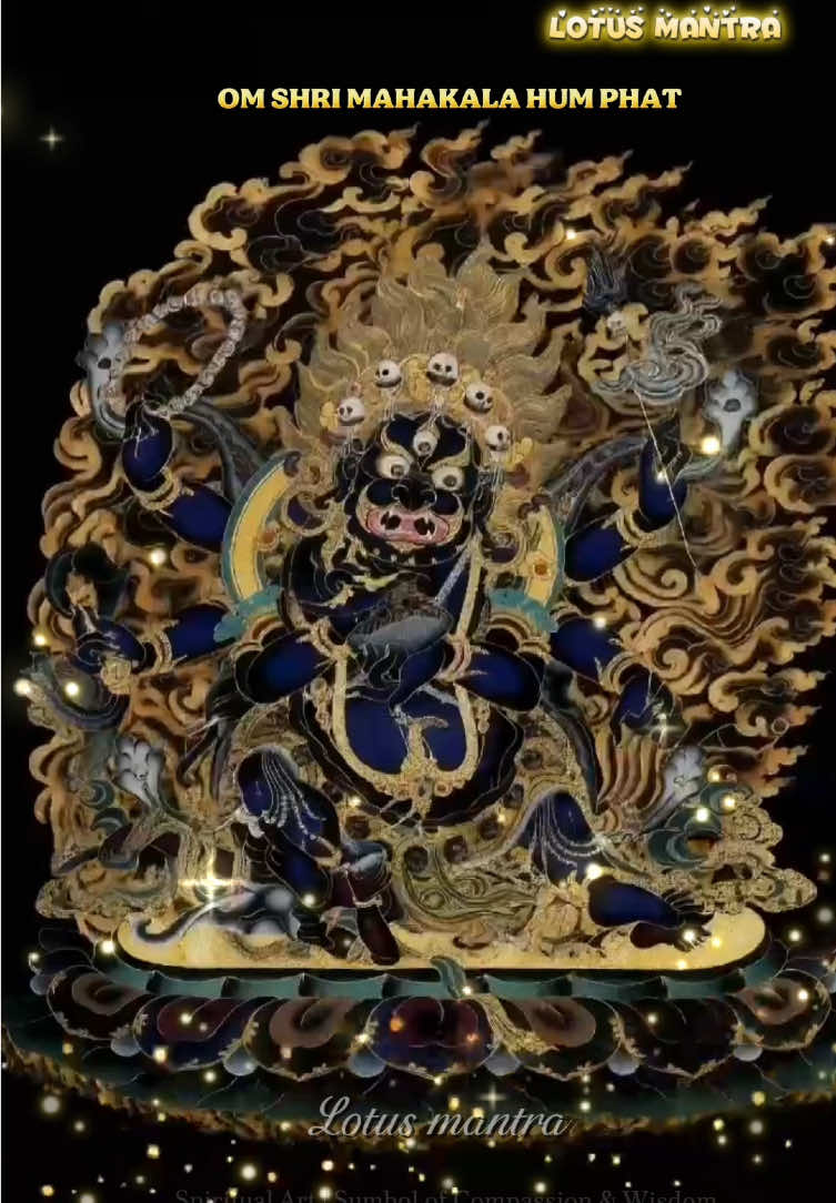 ☘️Thần Chú Mahakala Mantra – Âm Thanh hộ trì, an lành, thịnh vượng | Đại Hắc Thiên Chú - Compassionate and protective sounds 🌻Âm thanh nhạc thần chú Mahakala Mantra với giai điệu nhẹ nhàng và trong trẻo khơi nguồn bình an nội tâm, mở ra dòng năng lượng thịnh vượng, trí tuệ và sức mạnh bảo hộ  🔆 Video mang tính chất minh họa tâm linh – thiền định (spiritual & meditation video) thể hiện lòng tôn kính đối với Ngài Đại Hộ Pháp Mahakala và lan tỏa năng lượng an bình. 🌟Mahakala – Vị Đại Hộ Pháp của trí tuệ và từ bi, hình tướng Ngài biểu trưng cho sự Bảo hộ, Thịnh vượng, Chuyển hóa tâm vô minh, đau khổ. Ngài bảo vệ Pháp và người tu khỏi mọi chướng ngại, nghịch duyên, mở ra con đường sáng suốt, sung túc, bình an. OM: Âm vang của Vũ Trụ, khai mở nguồn năng lượng thanh tịnh. SHRI: Lời tán thán năng lượng thiêng liêng và cao quý. MAHAKALA: Gọi đến Ngài Mahakala - Hộ Pháp Từ Bi và Trí Tuệ. HUM: Năng lượng chuyển hóa khổ đau, mang đến an lành. PHAT: Phá tan bóng tối vô minh, trả lại ánh sáng bình an ☘️Nguyện cho ai nghe đến thần chú Ngài Mahakala đều được ánh sáng trí tuệ, từ bi của Ngài gia hộ, thân tâm bình an, tài lộc và trí tuệ viên mãn. May Mahakala power protect you, and His compassion bring you peace  🌿This video is a music and image illustration of Buddhist spirituality with the meaning of peace. All symbolic items represent wisdom and compassion. Created for meditation, healing, and positive energy sharing only. 🌿 …………………………………………………………… 🔔Hãy theo dõi kênh 𝐋𝐎𝐓𝐔𝐒 𝐌𝐀𝐍𝐓𝐑𝐀 - 4139 🕉️  để cùng nhau đồng hành lắng nghe các bản nhạc thần chú giúp chữa lành và kết nối với năng lượng Bình An❤️ #mahakalamantra  #mahakalamantraings #phatphap  #healingmusic  #thanchumattong 