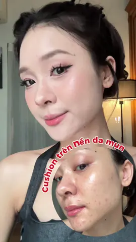 Da mụn makeup: đánh giá nhanh của mình là nền của Carslan bám trên da khá tốt hơi dày 1 xíu nhưng che khuyết điểm oke, kiềm dầu tốt. Mọi người nhớ chọn đầu dòng nha. #damun  #trangcam #cushion #phannuoc #carslan 