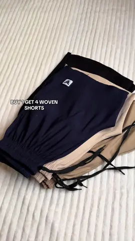 buy 1 get 4 woven shorts #wovenshorts #shortformen #menshorts #woven 