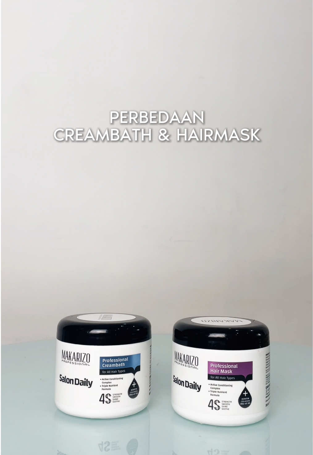 Jangan sampai keliru lagi yaa bedanya creambath sama hairmask dari Salon Daily✨ #makarizoprofessional #hairmask #creambath 