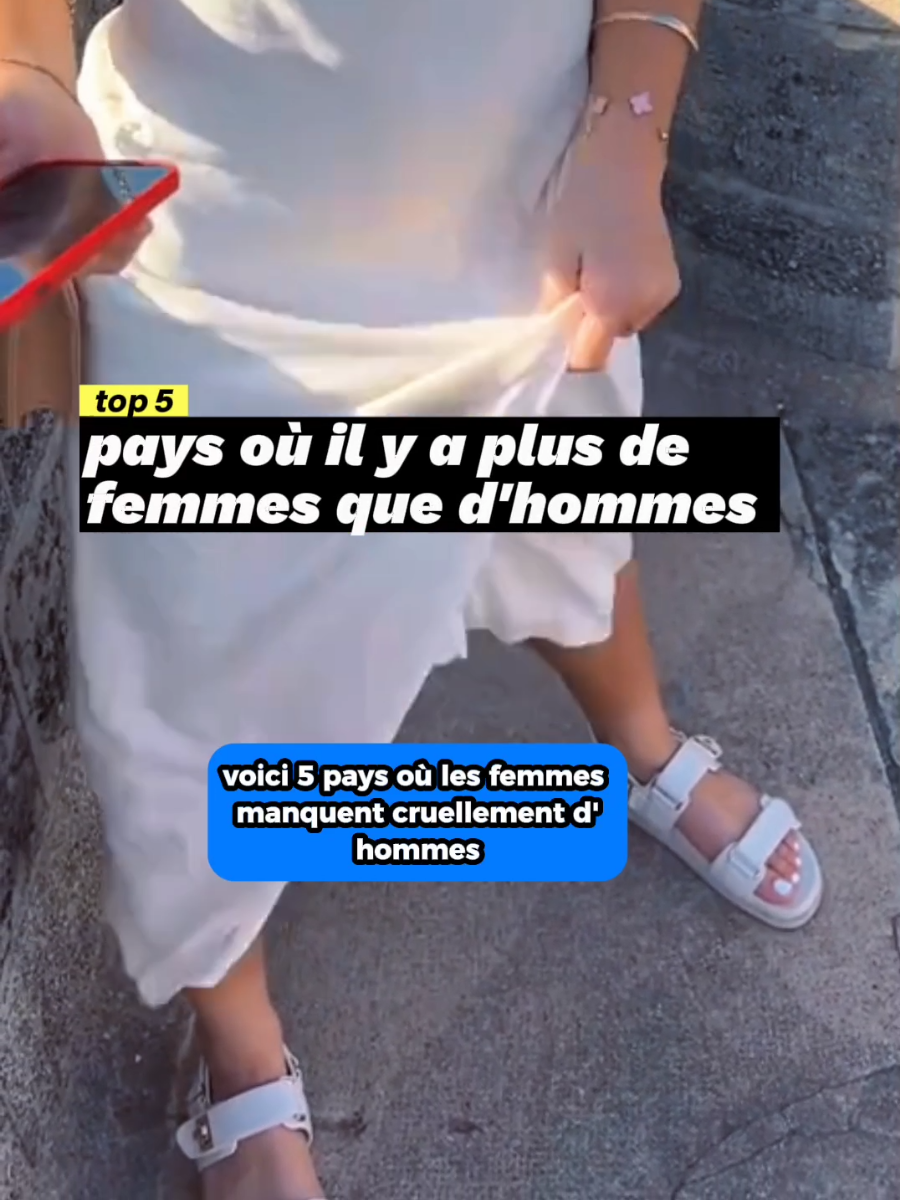 voici les cinq pays où il y a plus de femmes que d'hommes  #femmes #mariage #couple 