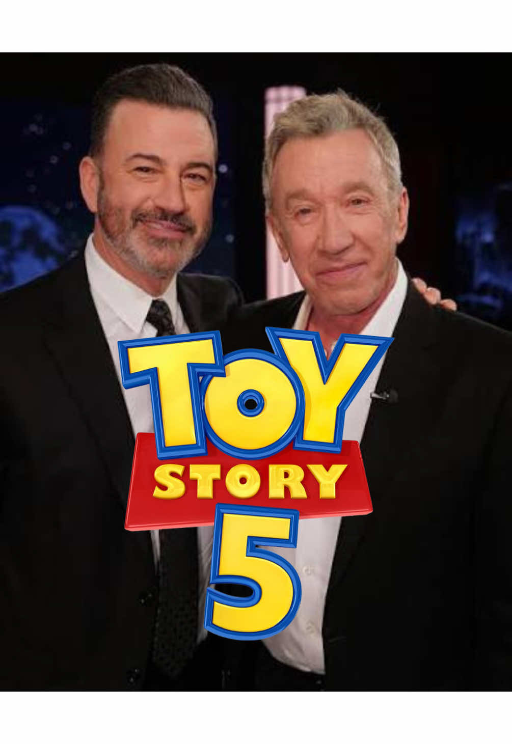 Tim Allen talking about Toy Story 5 on Jimmy Kimmel!! I’m just too excited every time he reiterates it’s Jessie-heavy. He also talks about voicing all the Buzz’s in 5!  He was promoting his show, Shifting Gears (SO good!!) and there’s another Toy Story Easter Egg in there coming up for Halloween.  (Video credit to Jimmy Kimmel)  #jessietoystory #timallen #buzzlightyear #toystory5 #woody 