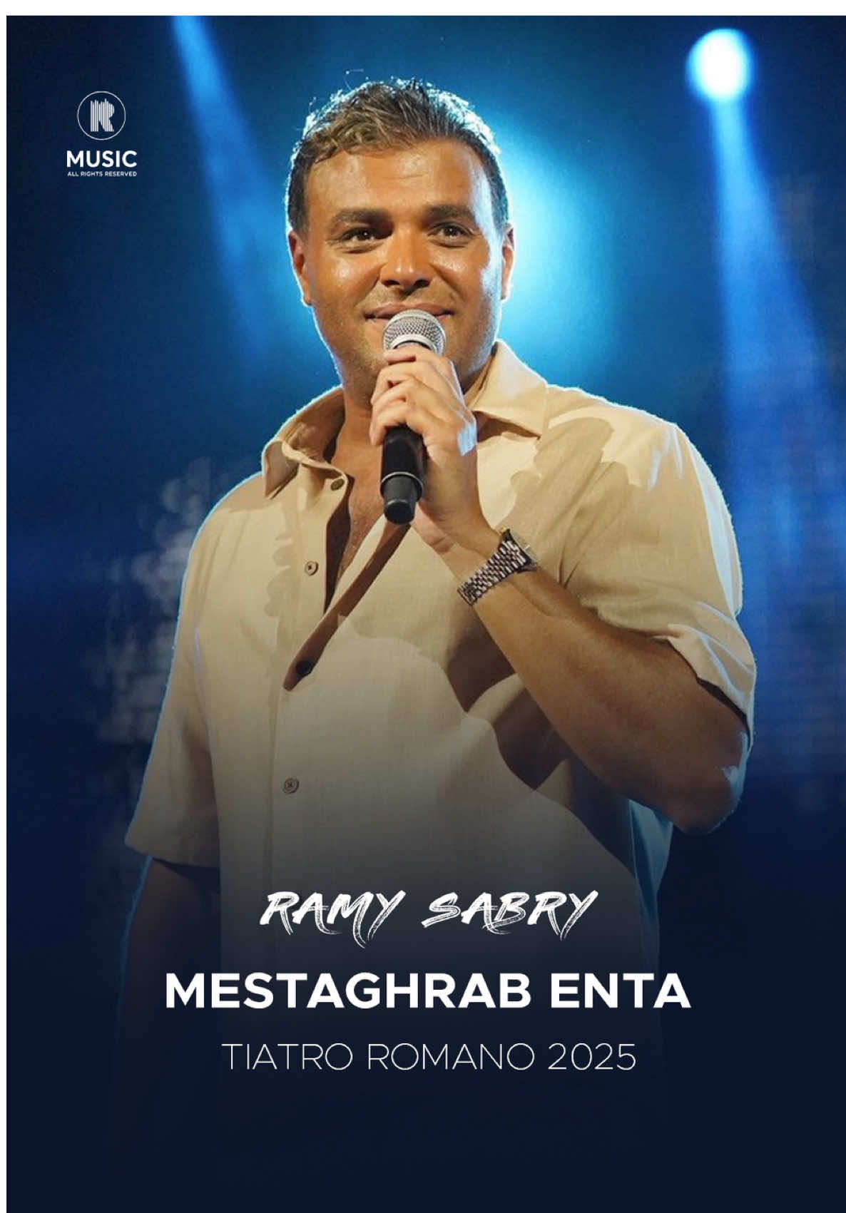 ⁨	⁨	⁨	#مستغرب_انت القوة دي جاتلي منين  وازاي بفراقك بابتسامة ومش حزين 😉 من حفل المسرح الروماني 2025 #رامي_صبري #RamySabry #RamySabry2025  #RamySabryLive⁩⁩⁩