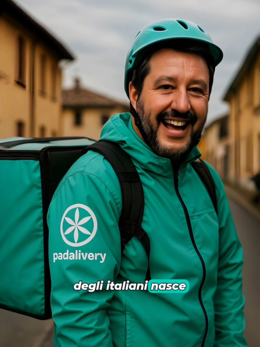 Padalivery sarà la startup che grazie allentasse degli italiani rivoluzionerà la padania!