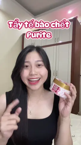 Săn liền nha quà rất hời. Tẩy tbc purite siu mịn, thơm #taytebaochet #purite #skincare #goclamdep #xuhuong 