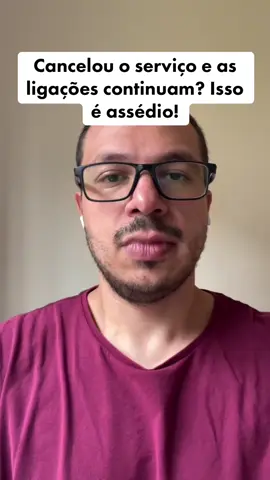 Cancelar um serviço deveria significar o fim do contato. Se a empresa continua te ligando de forma excessiva, ela está cometendo um ato ilícito. O protocolo de cancelamento é a prova chave para uma ação de interrupção e indenização. #direito #advogado #direitodoconsumidor 