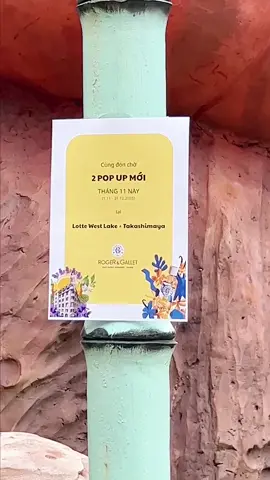 Tháng 11 này, cùng đón chờ điểm đến mùa lễ hội POP UP của Roger&Gallet tại Hồ Chí Minh & Hà Nội. Khám phá hương thơm Vanille Soleil mới và tận hưởng những ưu đãi ngọt ngào chỉ dành riêng mùa lễ hội! ​#nuochoawellbeing #rogergalletvn #nuochoahanhphuc #wellbeingfragrance