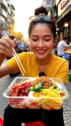 Món ăn đường phố #reviewfood #monanngon #foodreview #hanoifood #saigonfood 