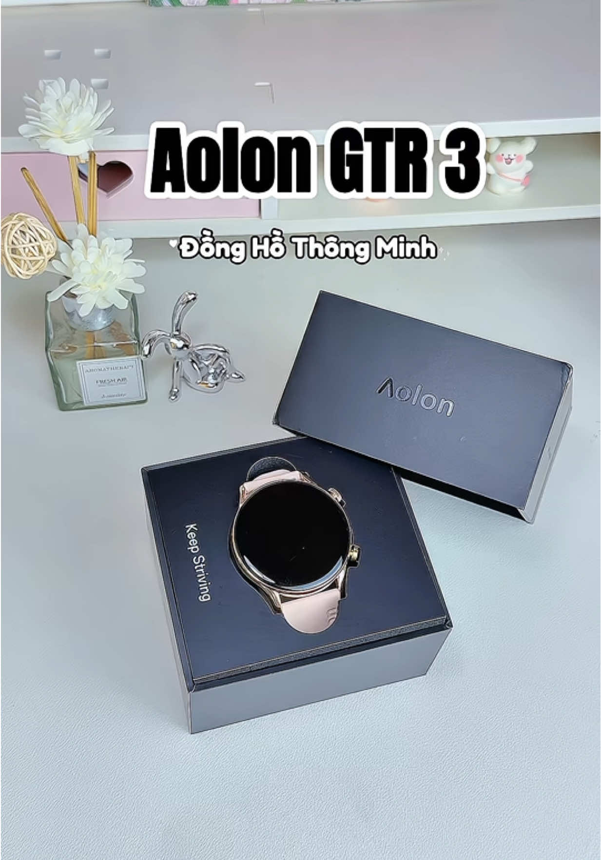 Một em đồng hồ nhỏ thôi mà làm được đủ thứ. Đẹp - bền - thông minh - pin si.u trâ.u .  #AolonGTR3 #DongHoThongMinh #SmartwatchGiaRe #ReviewTikTok #TechGadget 