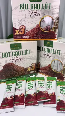 Bột gạo lứt Như Ý thơm ngon heathy#huongchillireview #botgaolut #botgaolutplusx3 #botgaolutnhuyny #botgaolutnhuychinhhang 