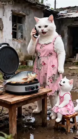 #Cartoon #Fatorangecat #cutecat 