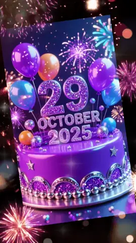 Birthday template TikTok 29 October 2025 #birthday #happybirthday #happybirthdaytoyou #fyp #happybirthdaywish 