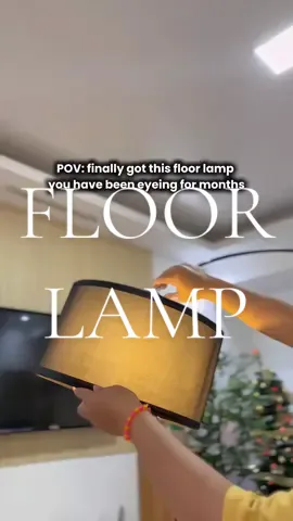 Imagined you finally got this floor lamp you have been eyeing for months ✨👌🏻 #floorlamp #lamp #bedsidelamp 