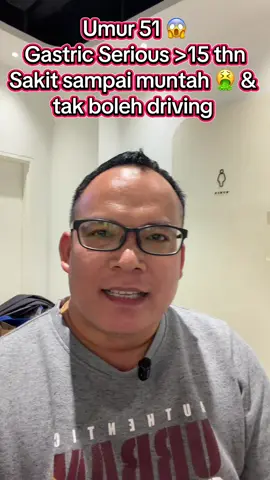 Gastric serious >15 thn, pening, muntah dan tak boleh driving 🚙 😱😱😱 #NexBio 1 bln sudah tambah maju >90%‼️ 