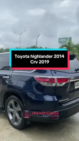 809-757-9689 📲 829-345-0475 📲 Halmendarys.com Ven y reserva tu vehículo Con tiempo, no te quedes atrás. Mira cómo en esta temporada lluviosa este cliente confió en nosotros y le entregamos esta Toyota Highlander y esta Honda Crv para un mayor confort. Entrega a todas partes del país a cualquier hora. #travel #virał  #toyotahihglander #hondacrv  #dominicanrepublic  