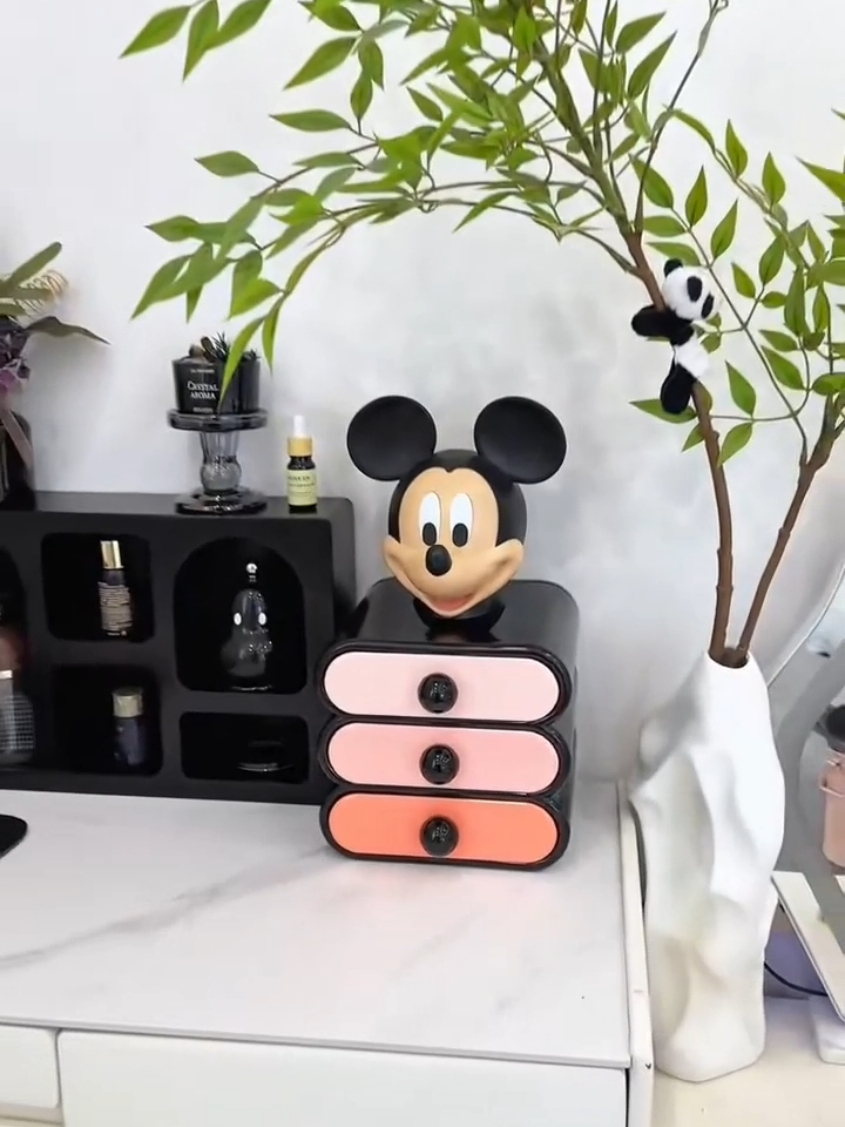 Chiếc tủ đựng Mỹ phẩm, trang sức siêu xinh xắn. Decor góc make-up trở nên sinh động hơn😍😍#tủđựngmỹphẩm #tủđựngtrangsức #tủminiđanăng 