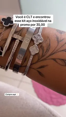 Eu tô um luxo tá 💅🏻 #prata #acessoriosprata #acessoriosfemininos #fashiontiktok #açoinoxidável 