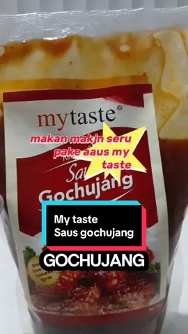 My taste saus gochujang cocok untuk nemenin maraton drakor biar lebih terasa ala koreanya yukk beli dikeranjang bawah#affiliatemarketing #jalarmart #fypシ゚ #paydaysale #mytaste 
