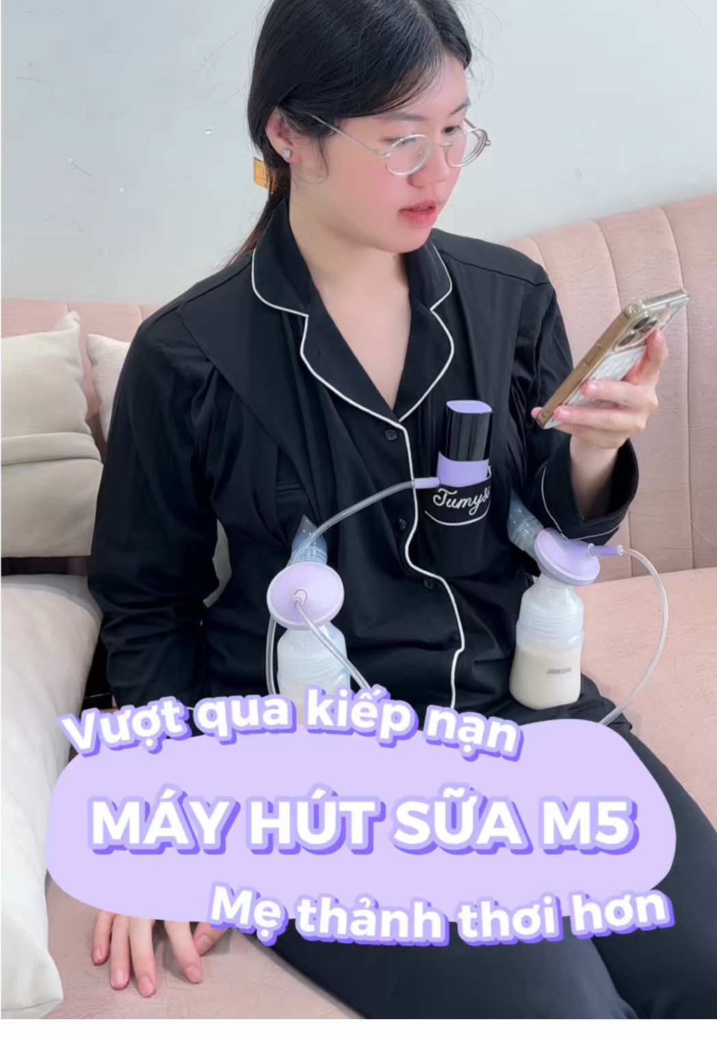 Chiếc máy M5 giúp mẹ yên tâm sữa về đều hơn, không còn lo lắng nữa đâyy😘 #jumysie #mevabe #mebimsua #mebimhiendai #mayhutsua 