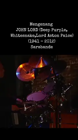 Sarabande adalah album solo kedua Jon Lord yang direkam pada bulan September 1975 di dekat Düsseldorf (Jerman). Orkestra Philharmonia Hungarica dipimpin oleh Eberhard Schoener . #johnlord  #deeppurple  #whitesnake  #paiceashtonlord 