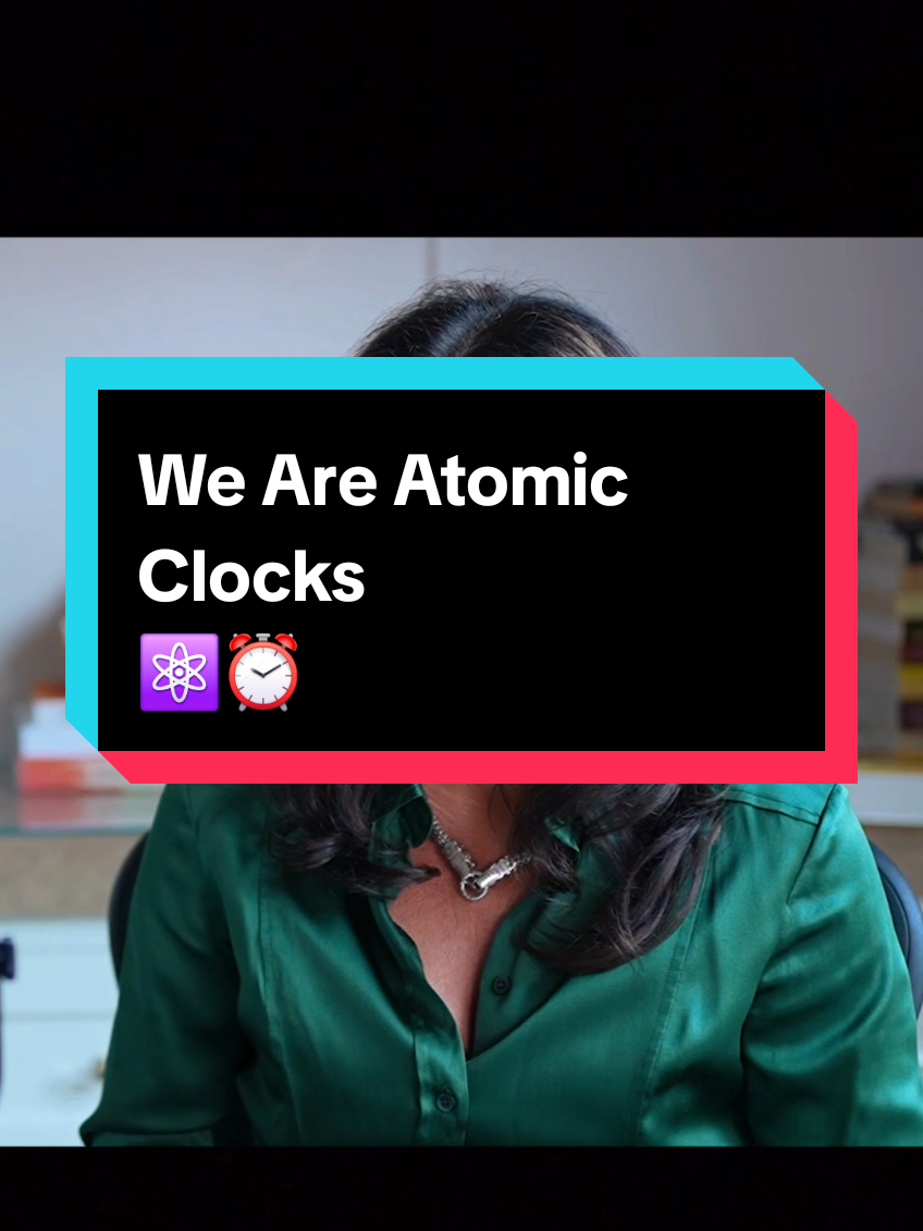 She explains why time is not real and we are all atomic clocks @Courtney Hunt, MD #atomic #HFFF #LightMitochondriaDNA #ZincSpark 