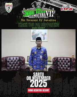 Terima Kasih Untuk Supportnya Kepada Bapak Rahmat Mirzani Dzausal, S.T., M.M., Selaku Gubernur Lampung 🙏 Salam brotherhood, Dengan penuh kebanggaan dan semangat persaudaraan, kami mengundang seluruh keluarga besar Kawasaki Ninja Indonesia (KNI) untuk hadir dalam KNI Jambore Daerah Sumatera VII. *📅 Tanggal: Sabtu, 08 November 2025* *📍 Lokasi: Bumi Kedaton Resort, Kota Bandar Lampung* Kami tunggu kehadiranmu di Kota Bandar Lampung🔥 Salam hormat, Panitia Jambore Daerah Sumatera VII @kawasakininjaindonesia  @kniregion4sumatera  @gans_plg  @gans_tugumulyo  @kncl_chapter_natar @kncl_chapter_lamtim  @kncl.chapterpringsewu @knclampung_korda_oki @kncl_chapter_pesawaran  @knclampung_chapter_tuba  @knclchapter_lampungbarat @knclampung_chapter_metro  @kncl_chapter_lampungtengah