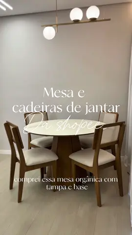 ✨ comenta “EU QUERO” que eu te envio o link antes que acabe! 🪑 Você não vai acreditar no preço desse conjunto de jantar da Shopee 😱 Design de revista, conforto de restaurante caro e entrega super rápida! É aquele tipo de achado que viraliza — e quem deixa pra depois, fica sem 😍 Imagina essa mesa na sua sala? Luxo, conforto e estilo em um só lugar 💫 mesa de jantar, cadeira estofada, mesa moderna, conjunto de jantar, mesa luxo, sala de jantar, mesa elegante, mesa compacta, mesa freijó, mesa off white, mesa com 4 cadeiras, móveis Shopee, mesa estilo Pinterest, mesa de vidro, cadeira confortável, design moderno, decoração de sala, mesa tendência, mesa premium, conjunto Shopee #mesadejantar #mesacom4cadeiras #cadeirasestofadas #moveisparacasas #decoracaodesala     