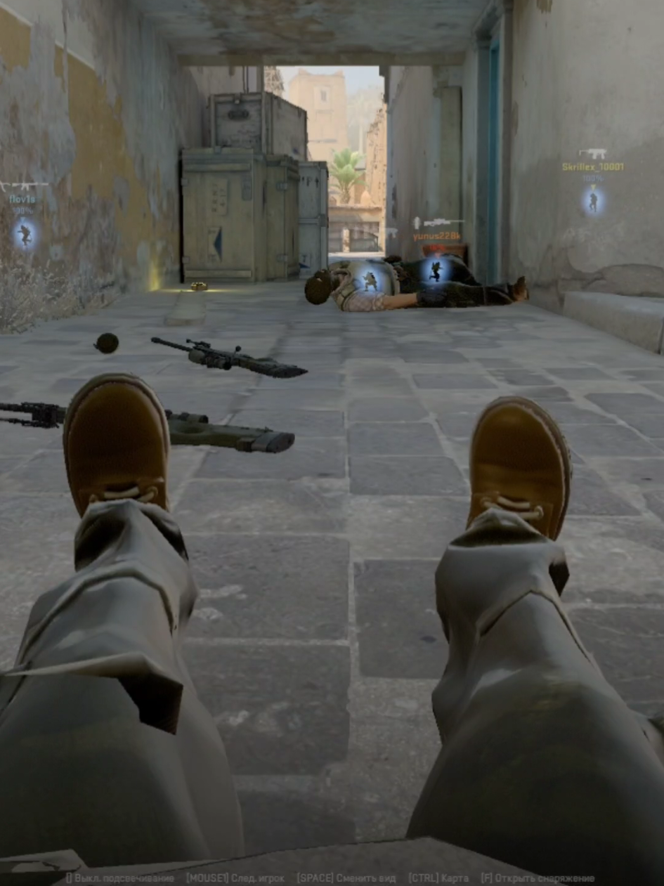 подзатыльник #cs #csgo #awp #sniper #headshot #dust2 