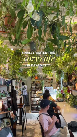 Found my favorite cafe in the south of Davao City! ✨ They serve a variety of drinks and food, and I really love the ambiance of the cafe 🍃 📍23 Opal Street, SM Village, Bangkal, Davao City ⏰ Open daily, from 2:30PM to 8:30PM (Walk-ins are welcome but reservations are preferred) #fypシ゚ #fypageシ #davao #davaocafe #davaocoffeeshop 