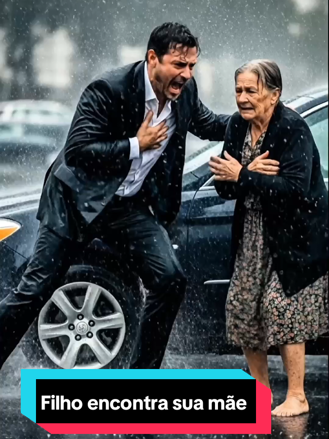 O filho encontrou sua mãe depois de muitos anos...#fe #reflexao #oracao #ultimalagrima #motivacao 